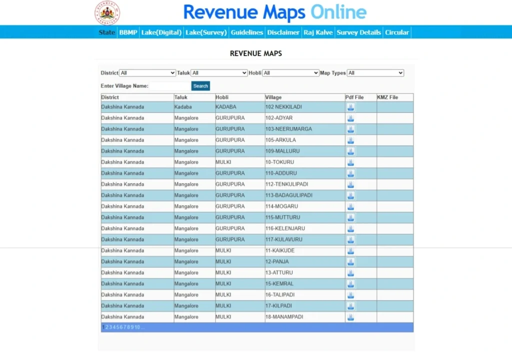 revenue maps
